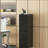 4 Drawer Metal Locking Vertical File Cabinet on Wheels-813361496