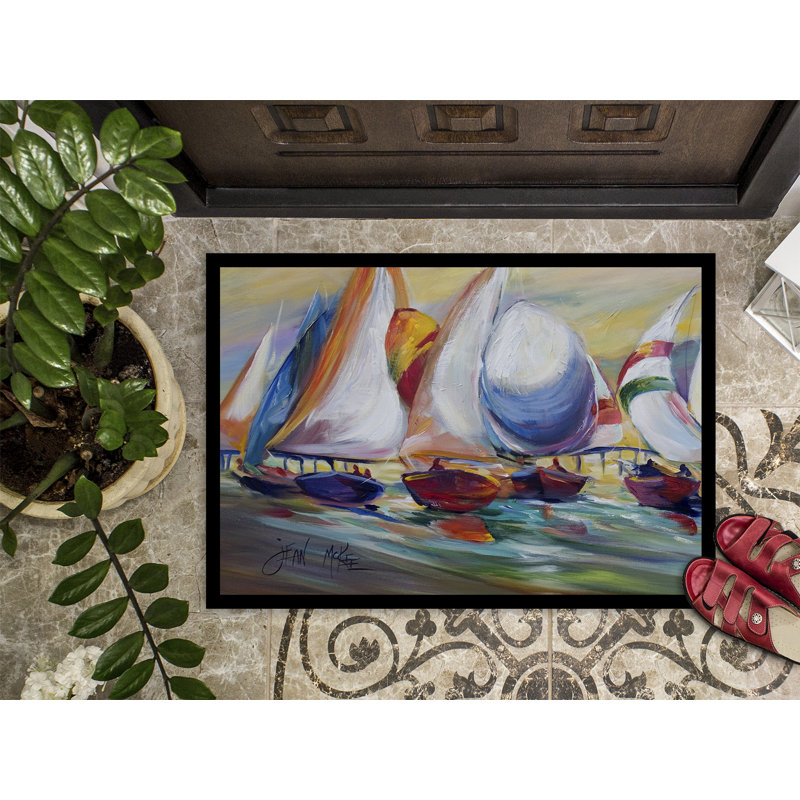 Non-Slip Indoor Doormat, Rectangle 2' x 3'