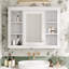 Armoire de rangement murale pour salle de bain, Pharmacie-294686309
