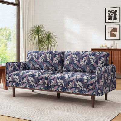 75.75" Modern Loveseat Sofa, 2-Seater Couch