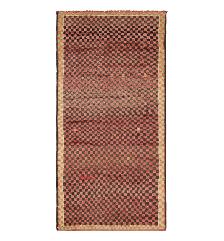 One-of-a-Kind 6'x12'2 Hand Knotted Area Rug