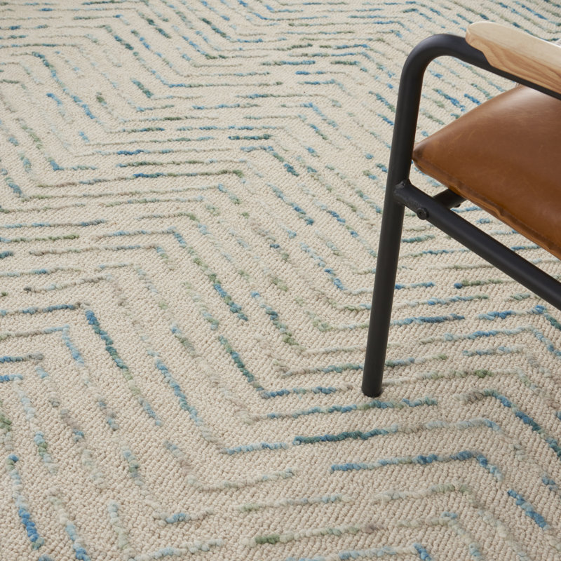 Tulia Chevron Hand Woven Area Rug, Rectangle 236 x 297cm