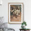 Two Ballet Ballerina Dancers in Pink by Edgar Degas - Picture Frame Painting-62792913-62792912