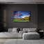 Art mural en verre Ebern Designs «First Light On Jenne Farm» par Rick Berk-1803394780