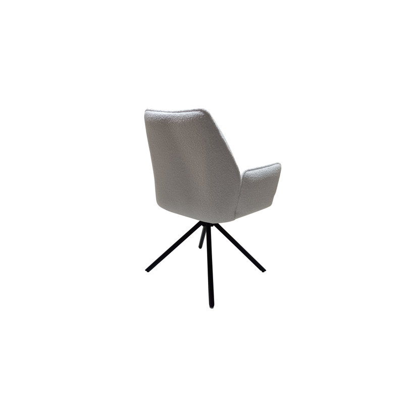 46cm H Upholstered Armchair, Ivory