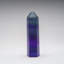 Genuine Polished Purple/Dark Gray Fluorite Point from China (91 Grams)