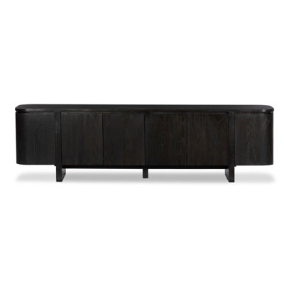 92" Oak TV Stand