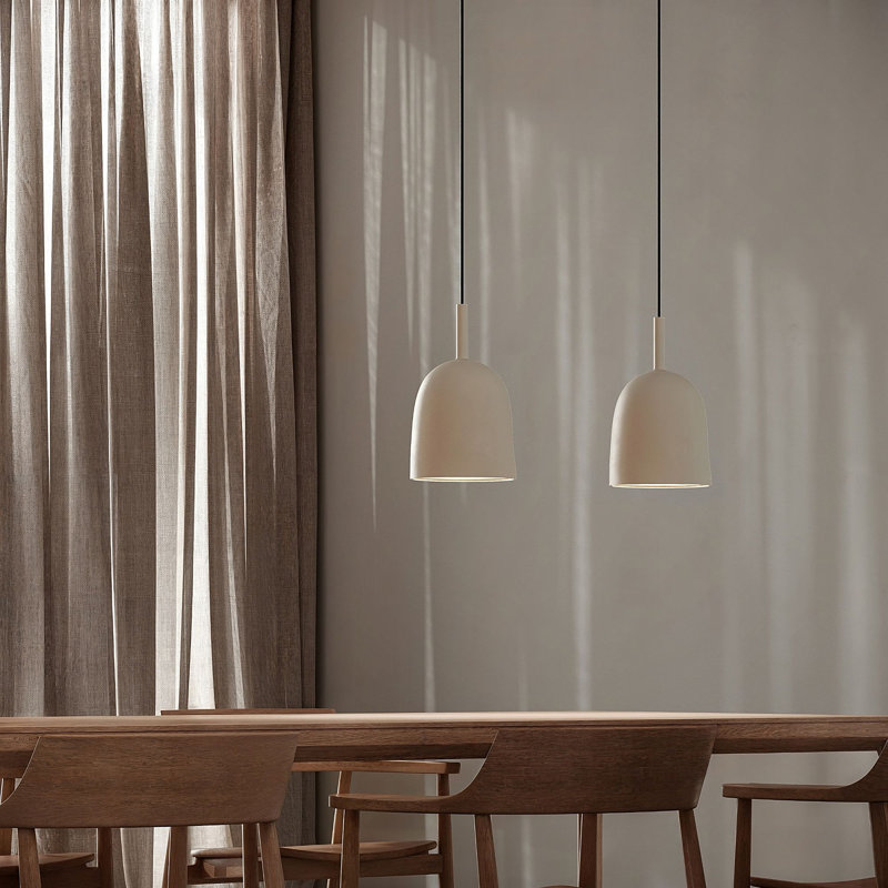 Vessel Pendant Light, Black, Sand, 24.5'' H x 9'' W x 9'' D