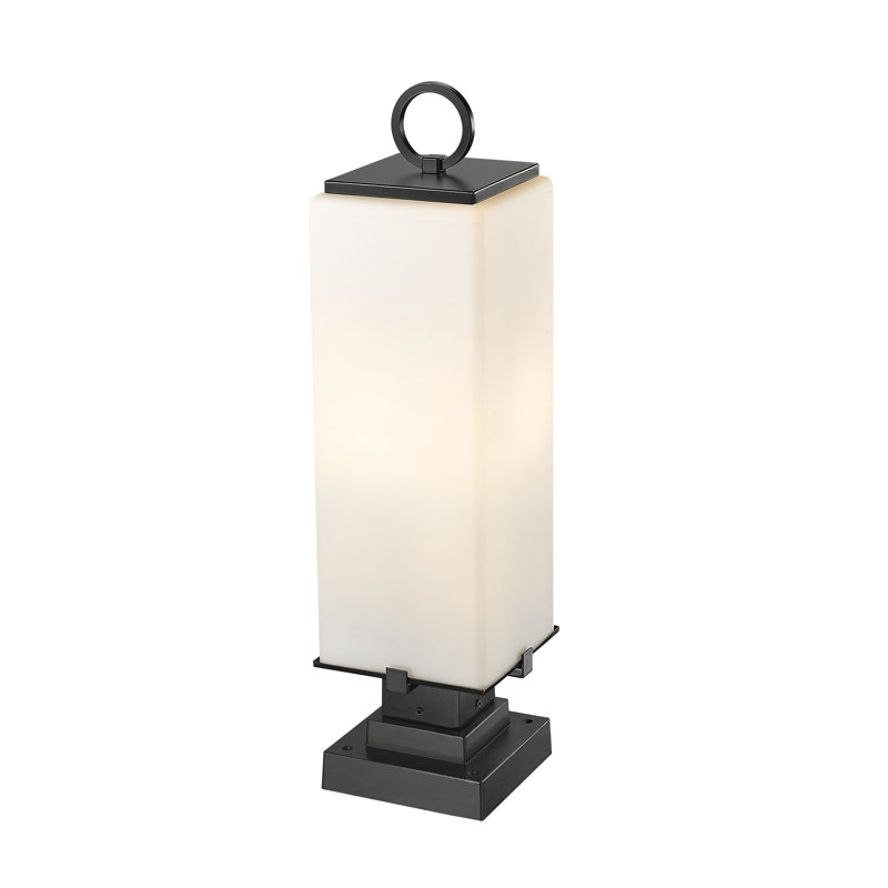 Ahmauri Frosted Pier Mount Light