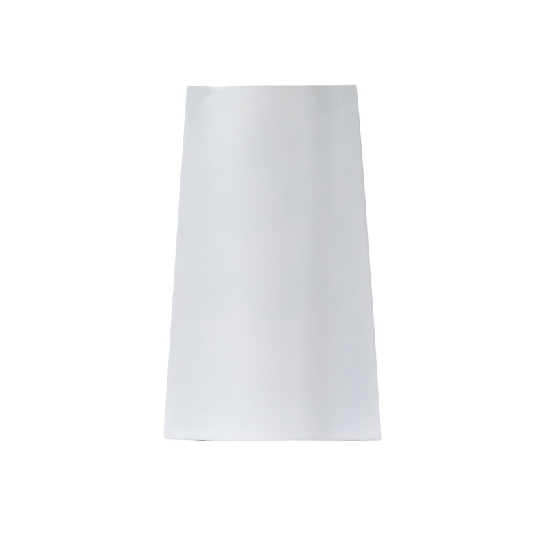 Seavy Metal Table Vase, White