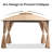 10'X10' Arc Top Patio Gazebo – Outdoor Canopy Tent With Curtains-126505219