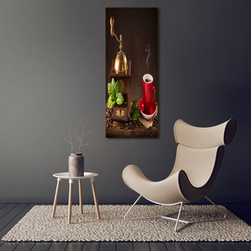 Coffee Grinder - Wrapped Canvas Print