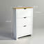 HOMCOM Shoe Cabinet Ultra Slim 3 Flip Drawers 9-18 Pairs-1445330202
