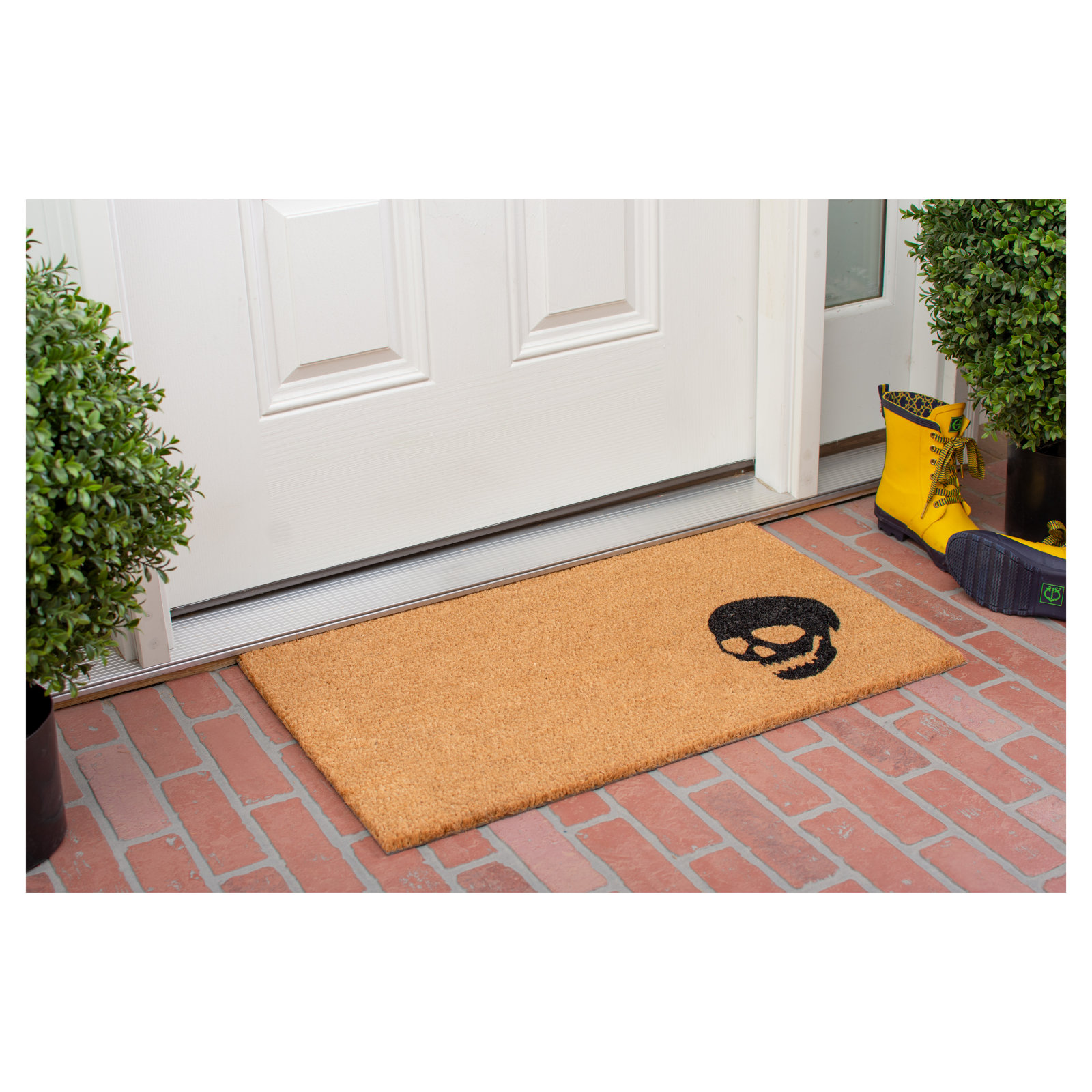 Non-Slip Halloween Outdoor Doormat, Rectangle 1'6" x 2'6"