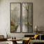 «Vintage Landscape Wall Art», ensemble de 2 toiles encadrées 20 x 60 pouces-1512113073