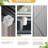 8 ft. W x 6 ft. D Metal Storage Shed