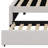 Upholstered Daybed With Trundle-1158625625