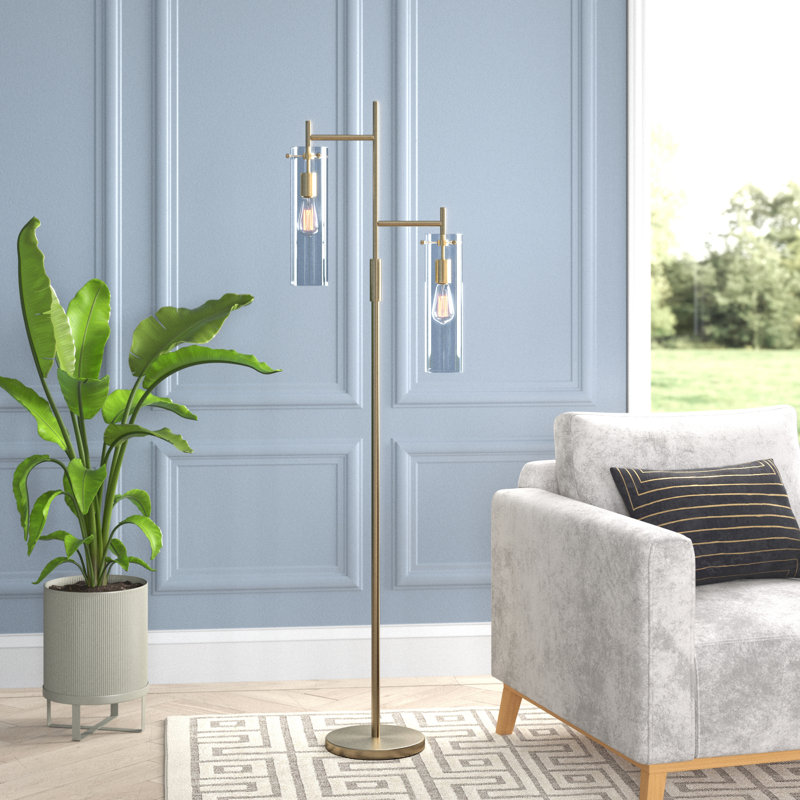 Lampe sur pied à branches 64 "Ricky