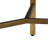 Aarsh Oak Metal Base Dining Table