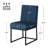Chenille Upholstered Dining Chairs with Iron Leg Frame Side Chair (Set of 2)-2110205095