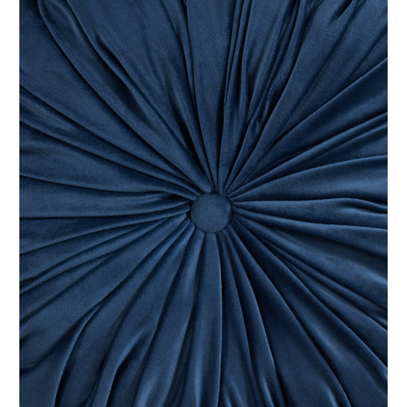 Housse et insert de coussin Madison Pintucked, Bleu marine