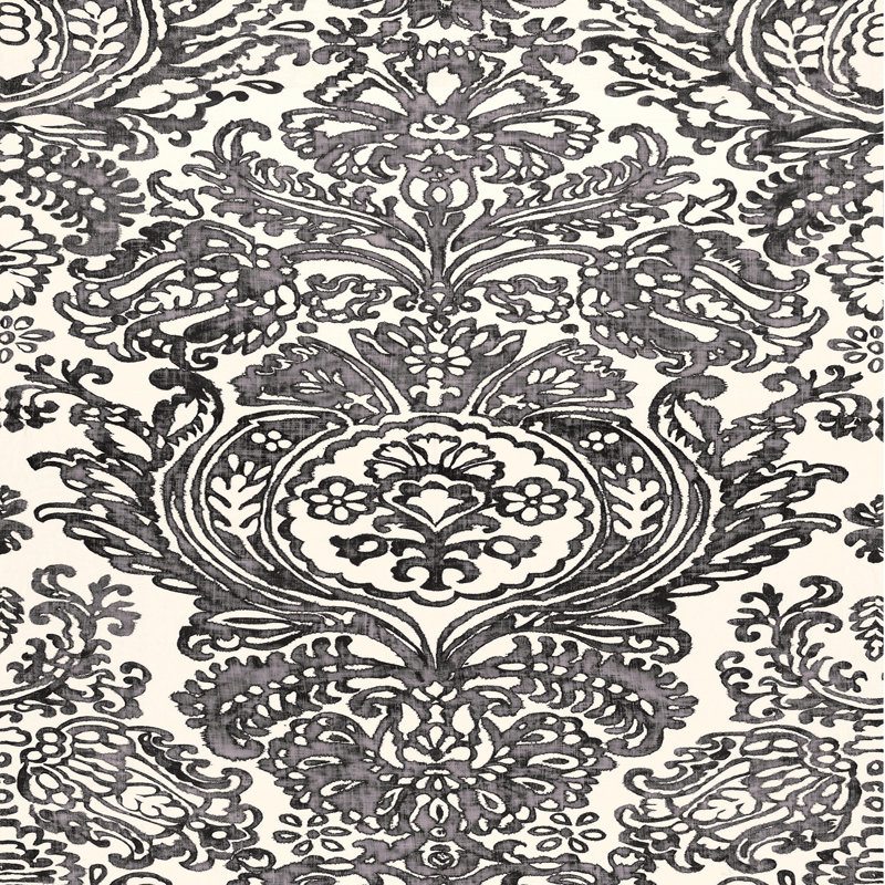 Tissu damassé Tremezzo, Graphite