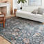 Tapis bleu / rouille Fiorillo-199806014