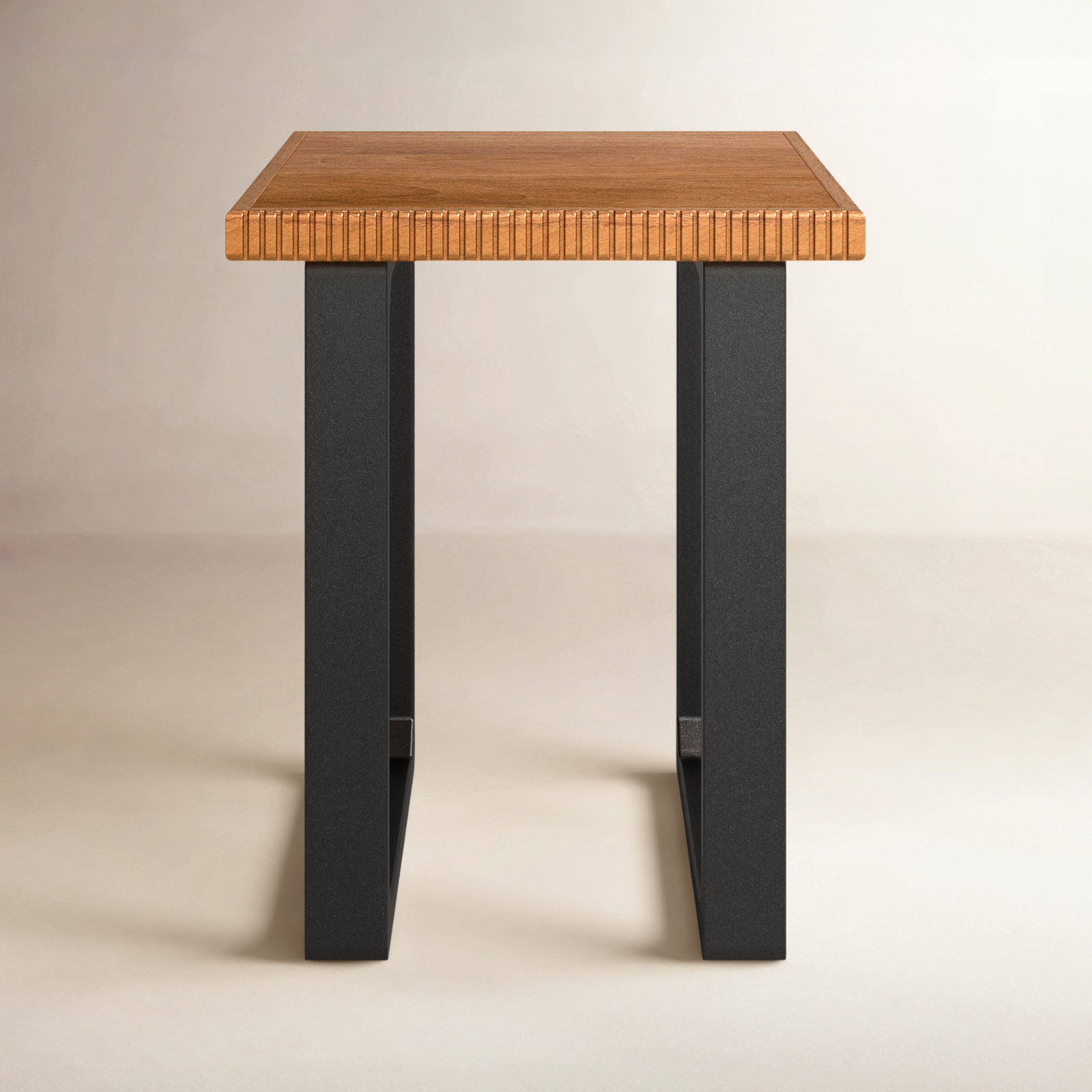 Urbana 18" Mango End Table, Mid Tone Honey
