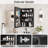 Bathroom Medicine Cabinet with Mirror, Recessed or Surface Mount, Adjustable Shelves & Behind Door Storage-1550125319