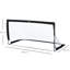 HOMCOM Steel Soccer with Carrying Case-62221408