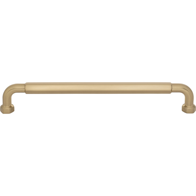 Dustin Bar Pull, Honey Bronze, 7 9/16" Center To Center