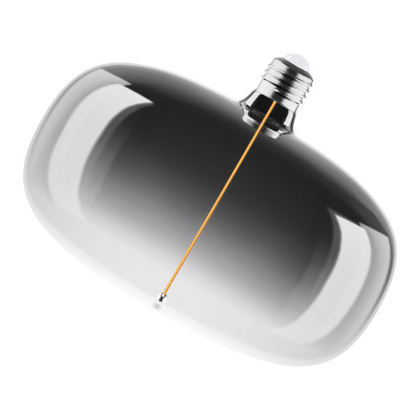 OSRAM Vintage 1906 LED-Lampe – Dimmbar, Glühwendel-Design, 7,3 W, E27, Warmweiß & Energiesparend