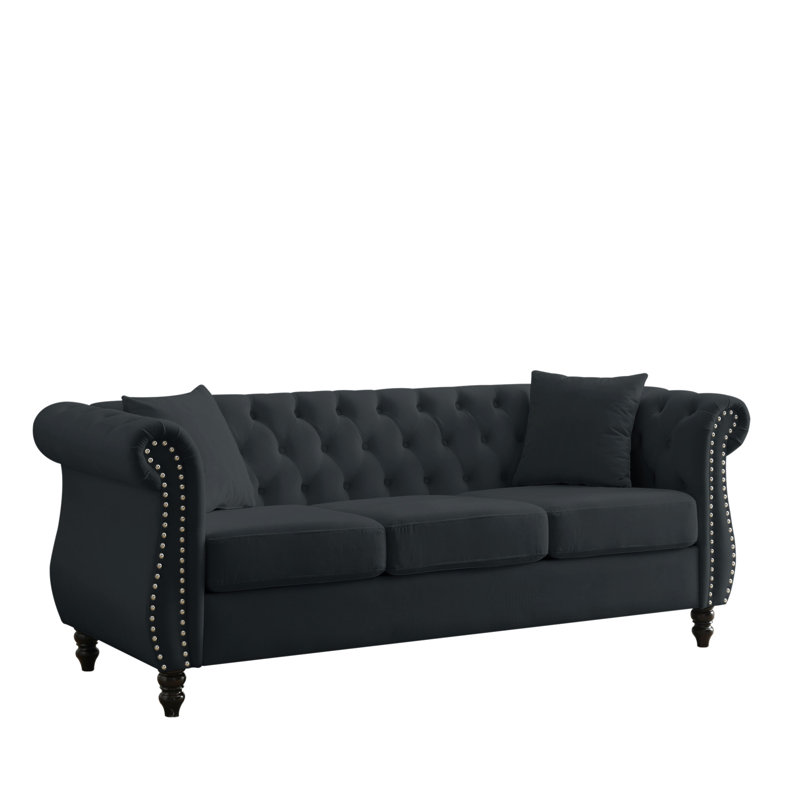 Comfortable Tufted 3-Seater Sofa For Various Rooms, Stylish And Durable