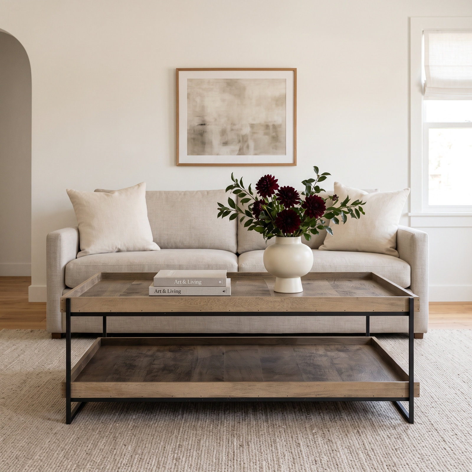 Lupita 48 " Mango Tray Top
