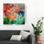 « Painted Petals LXI » par Tristan Scott - Ensemble de deux reproductions d'art graphique sur toile-23990999-103282082-107083922