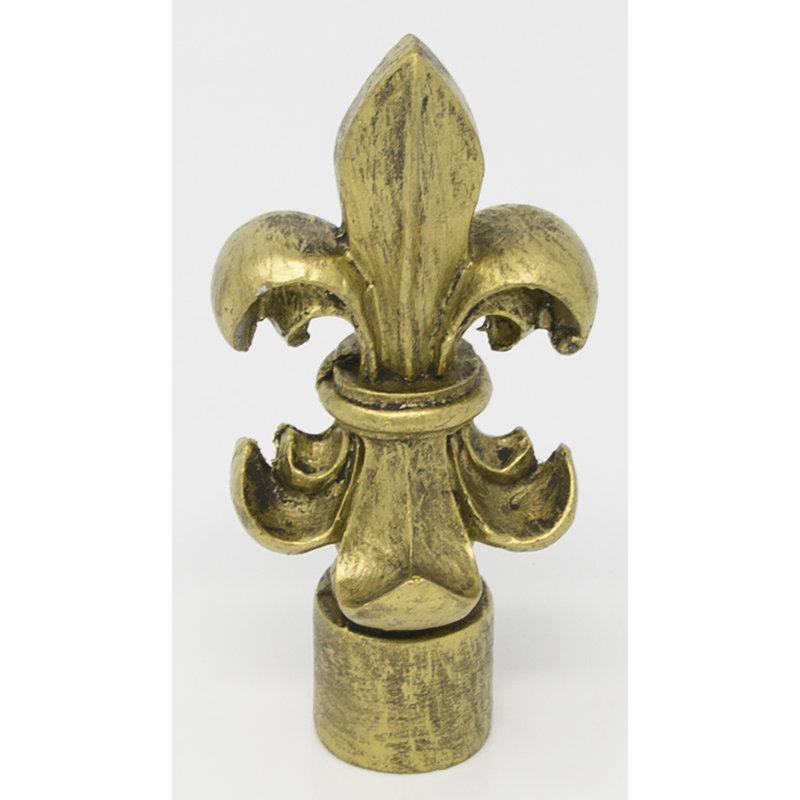 Fleuron de lis Aitkin, Or antique