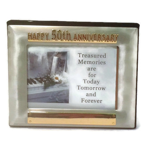 Pewter Metal Matte Picture Frame with Mat