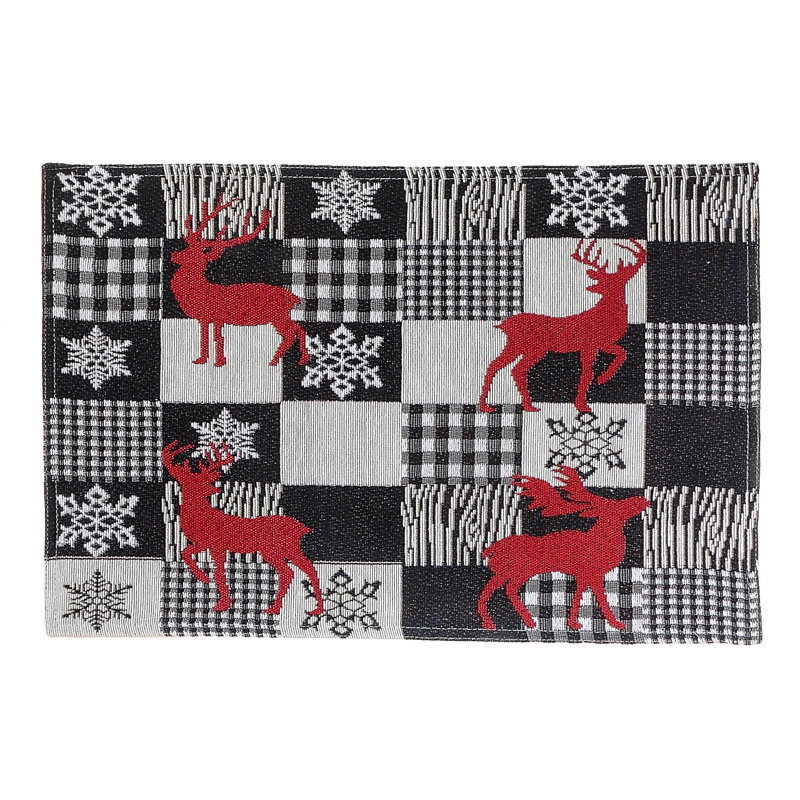 Ensemble de napperons Raveena Buffalo 12 pièces