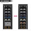 1 étagère à chaussures, 10 niveaux avec 9 compartiments, étagère à chaussures en tissu non tissé, noir