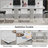 6 - Person Double Pedestal Dining Set-100891930-100891931-100891932