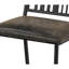 Ensemble de 2 chaises d'appoint en cuir synthétique et finition noire Zudora