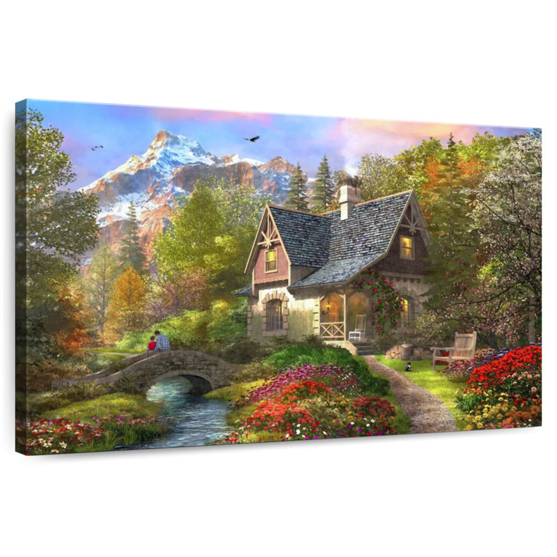 Lilie The Log Home, 20" H x 30" W