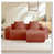 Velours rouge
