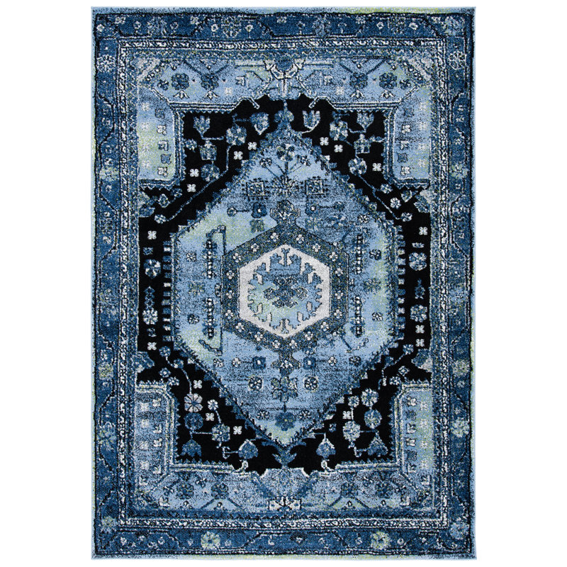 Abbie-Gail Performance Oriental Rug, Rectangle 5'3" x 7'6"
