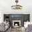 Led Crystal 3-blade Ceiling Fan With Light Indoor Living Room Bedroom Ceiling Fan With Light