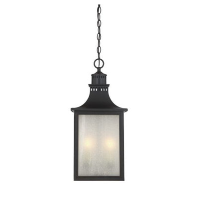 Monte Grande 3-Light Outdoor Hanging Lantern in English Bronze