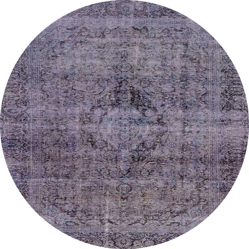 Tapis abstrait moderne 2088, Rond 8 pi