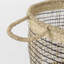 Ensemble de 3 paniers en ruppie maritime