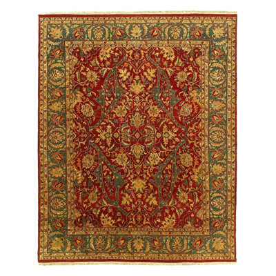 Oriental Area Rug in Red