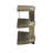 Euzelia Sofa Table w/ Metal Legs and Open Shelves